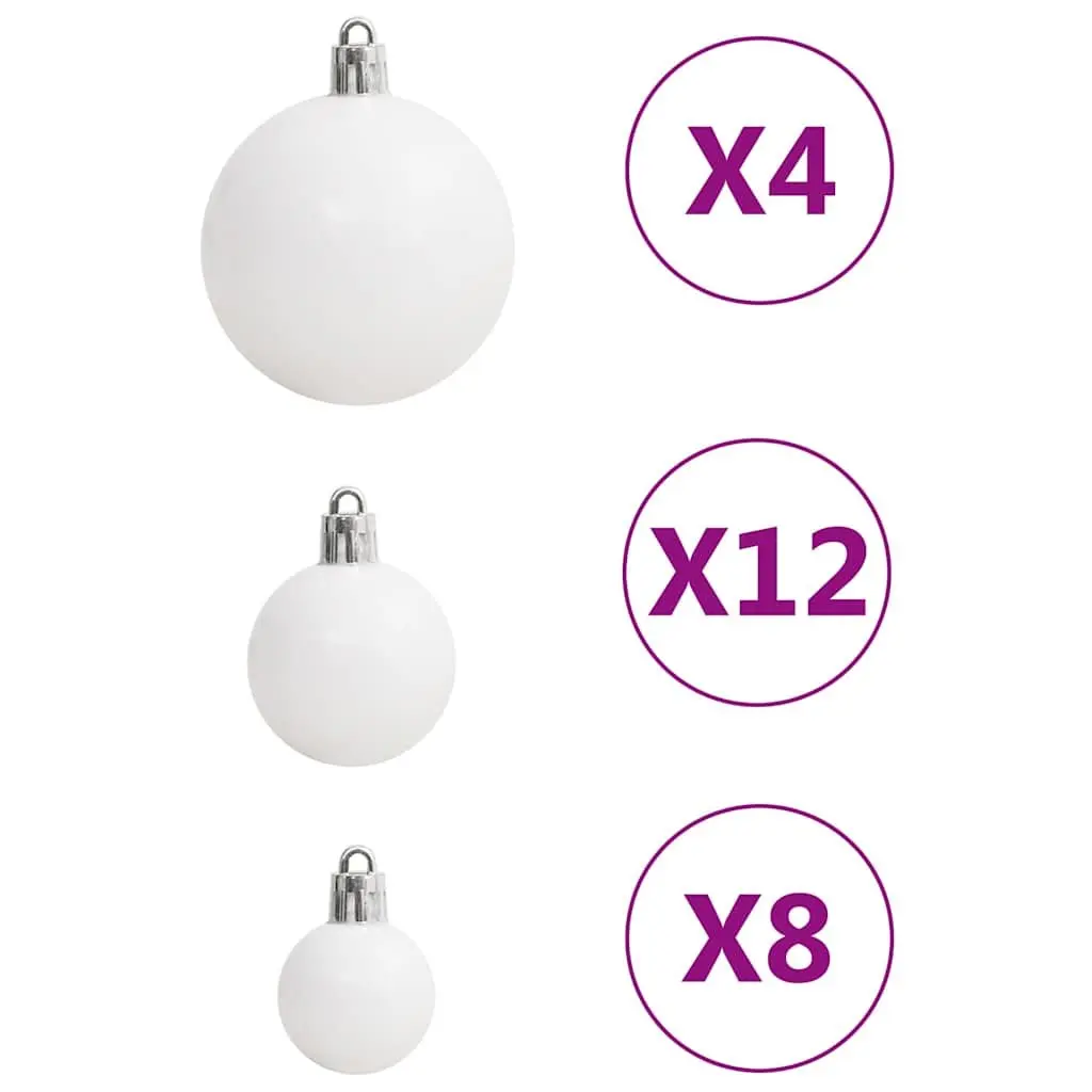 111-Piece Bauble Set for Holiday Decorating