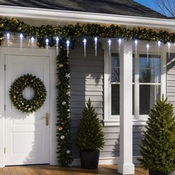 Versatile 200 LED Icicle Lights for Indoor and Outdoor Use