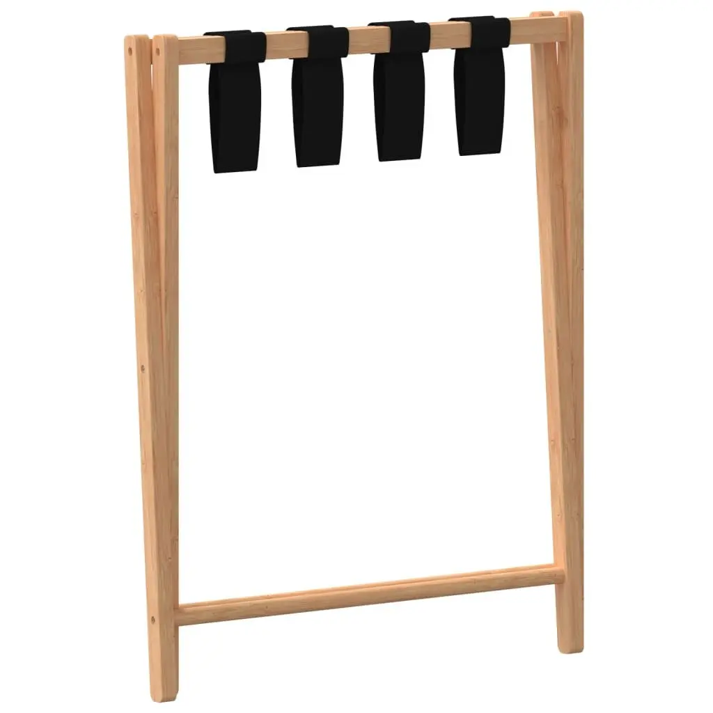 Bamboo Luggage Rack for Home Organization