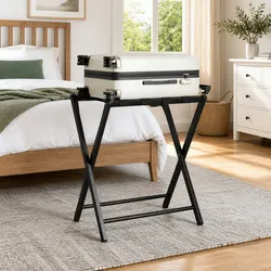 Bamboo Luggage Rack for Home Use