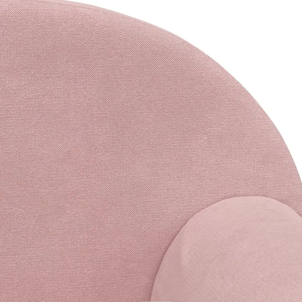 Kids Pink Soft Plush 2-in-1 Folding Armchair Sofa Bed for Toddlers
