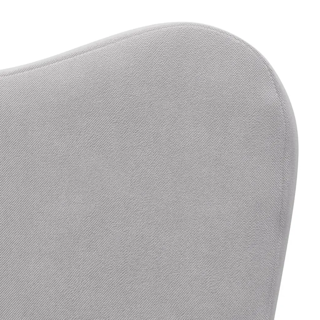 Kids Sofa Bed Grey Soft Plush 2-in-1 Folding Armchair Children's Furniture