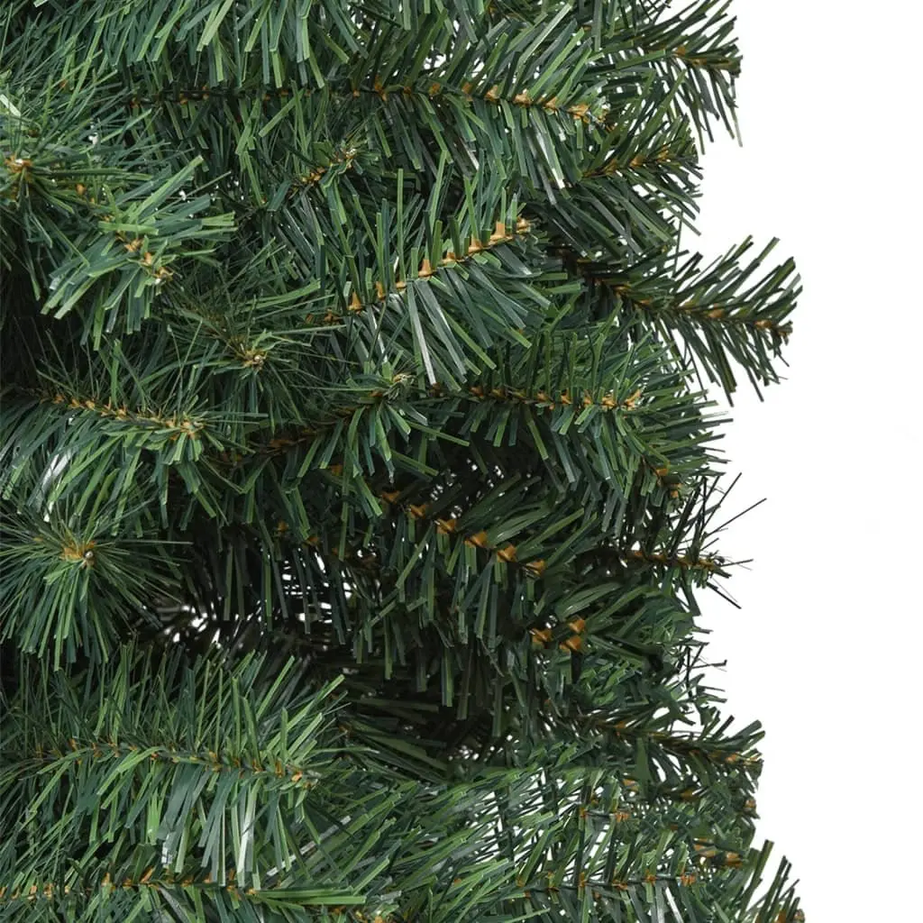 Slim Christmas Tree 300 cm with Stand Green Artificial Holiday Decoration Pencil