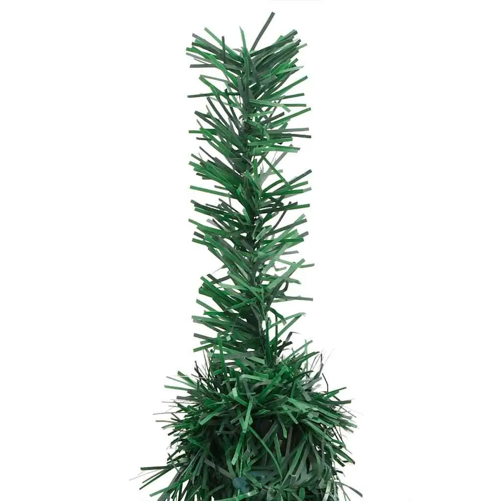 Artificial Christmas Tree PVC 120cm Green with 50 LEDs 8 Lighting Modes