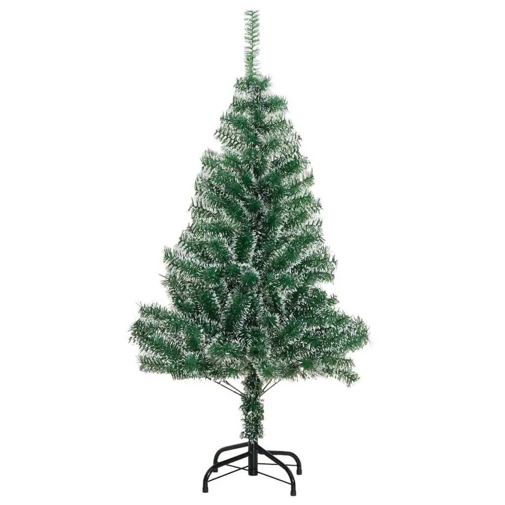 Artificial Christmas Tree Flocked Snow 150cm Green