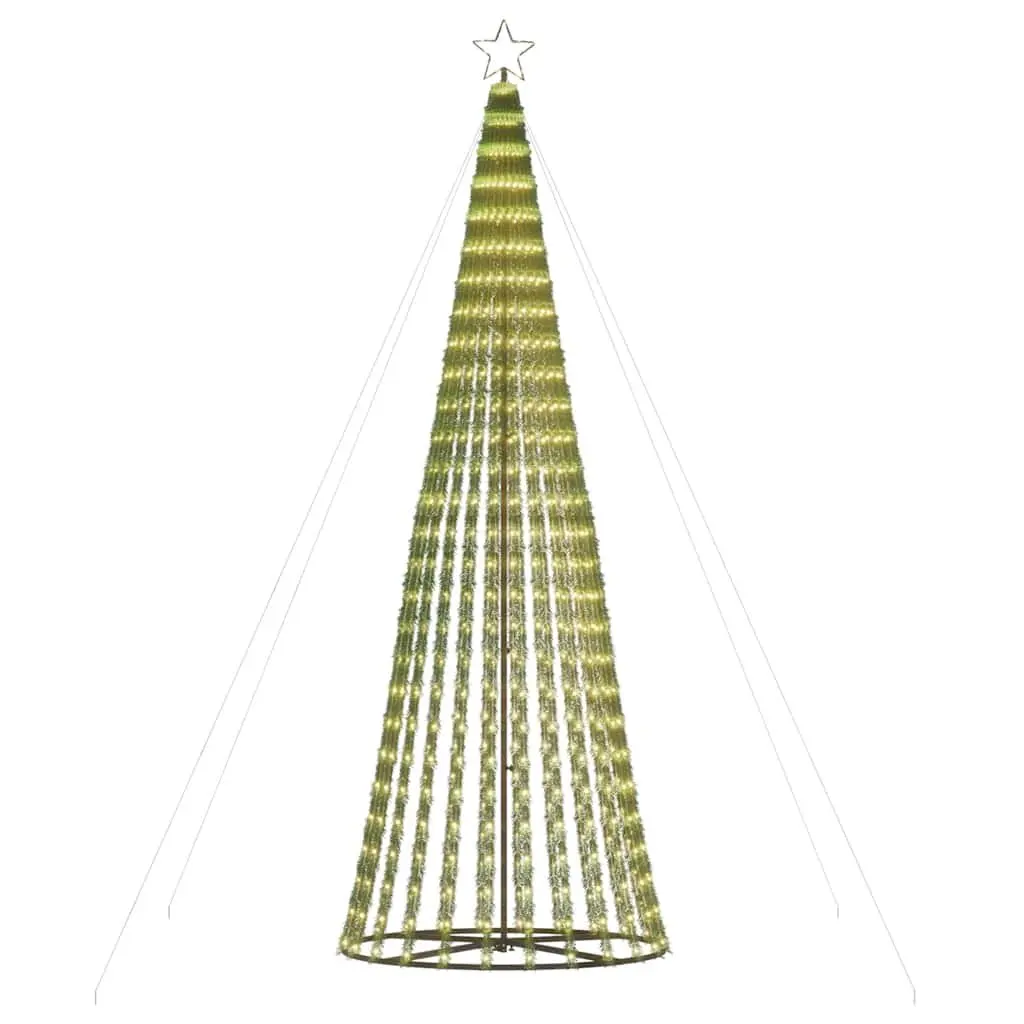 LED Christmas Tree Green Pine Needles 300cm Warm White Lights