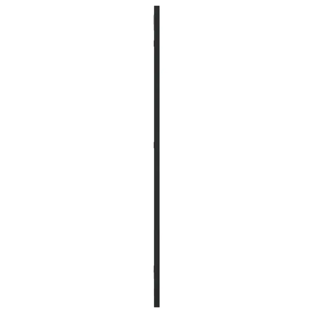 Wall Mirror Rectangle Black 30x80cm Minimalist Home Decor Glass Bathroom Bedroom