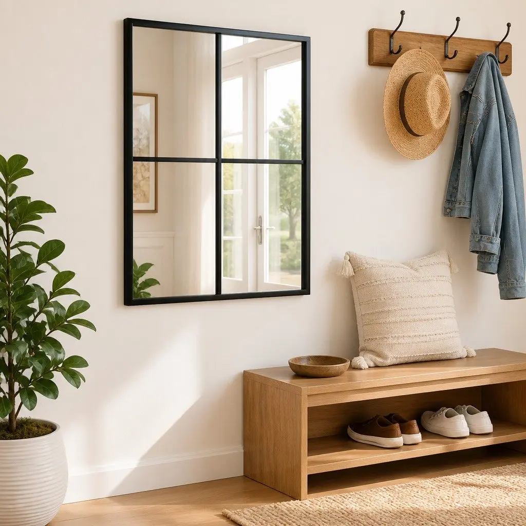 Wall Mirror 40x50 cm for Home Installation