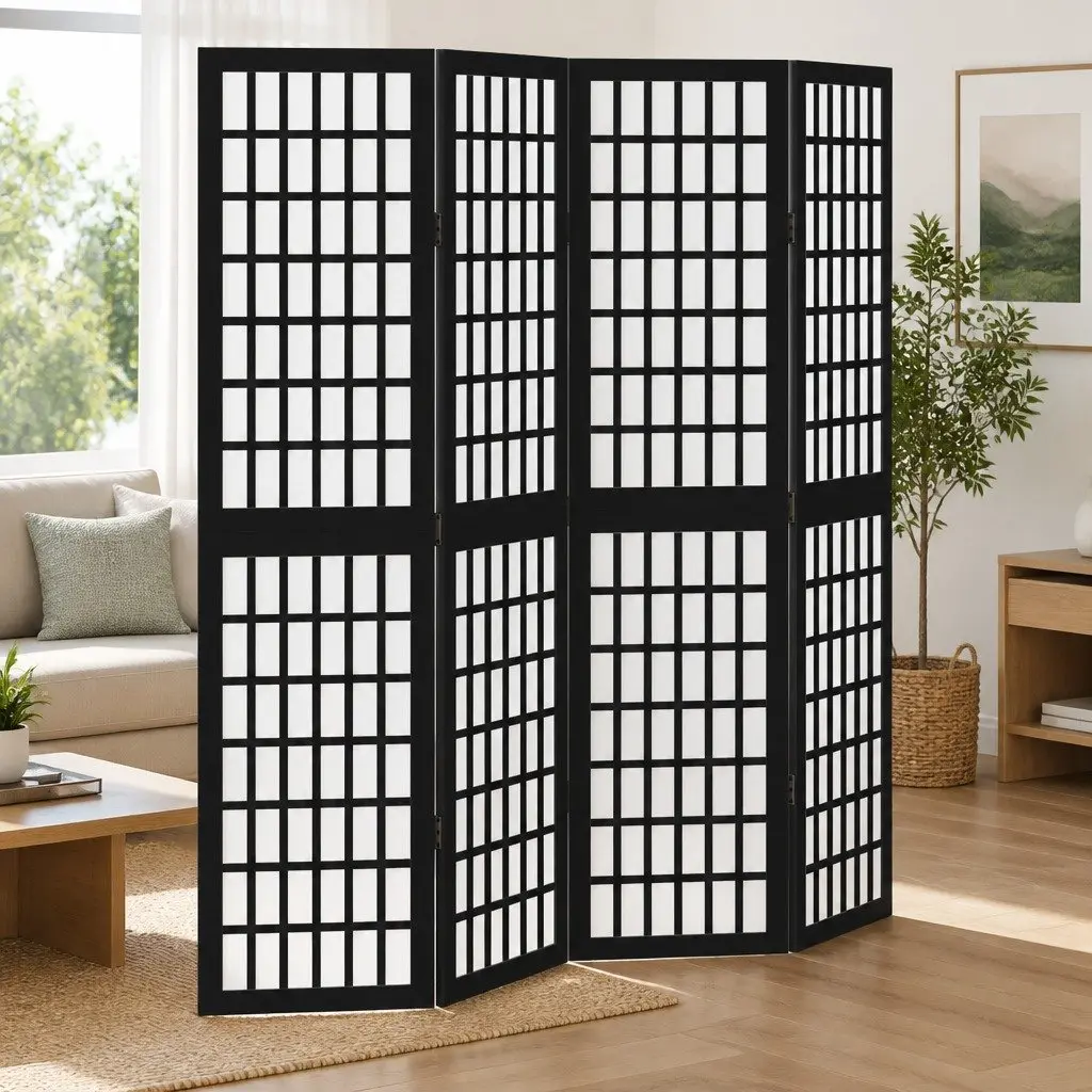 4 Panel Room Divider for Home Use