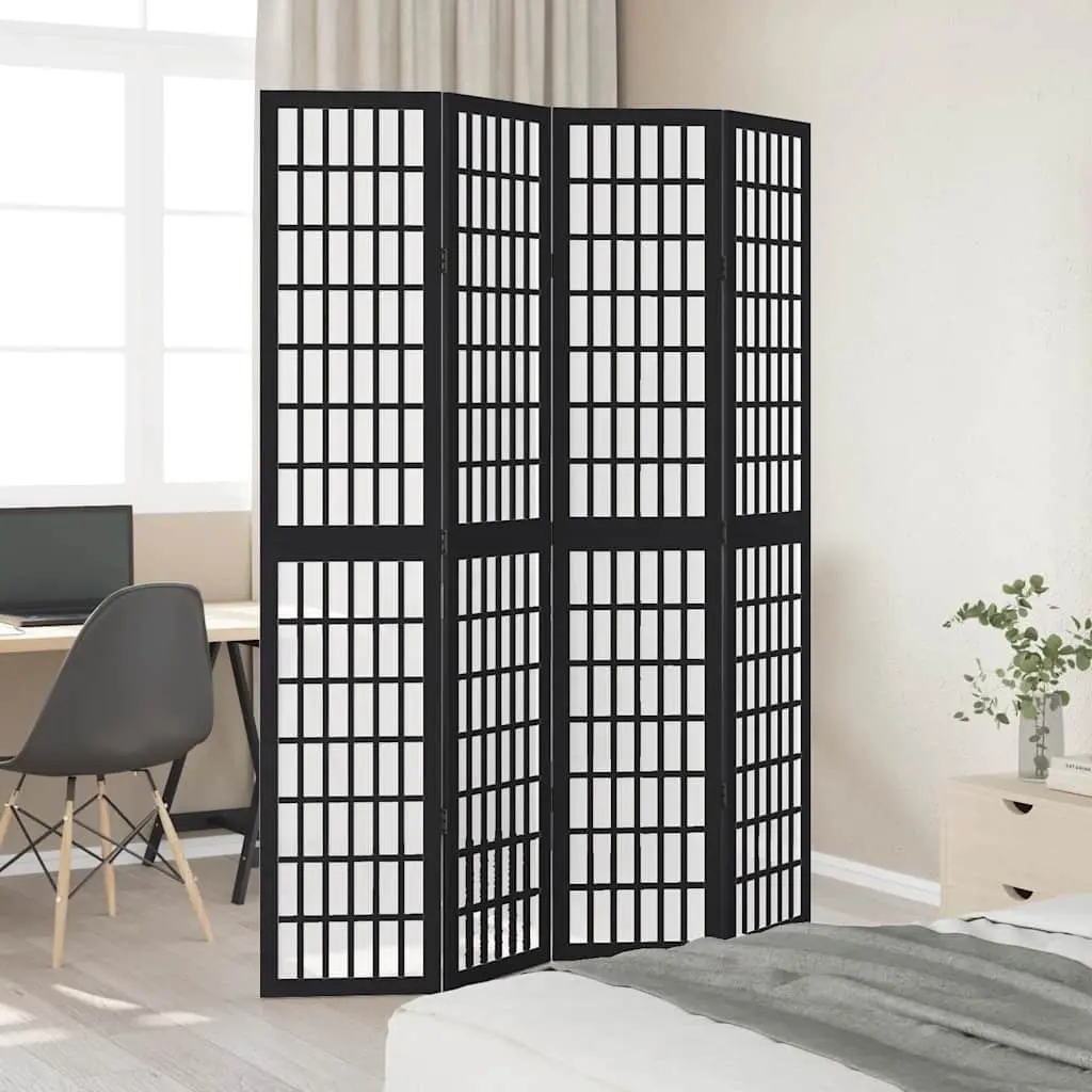 4-Panel Room Divider for Living Areas