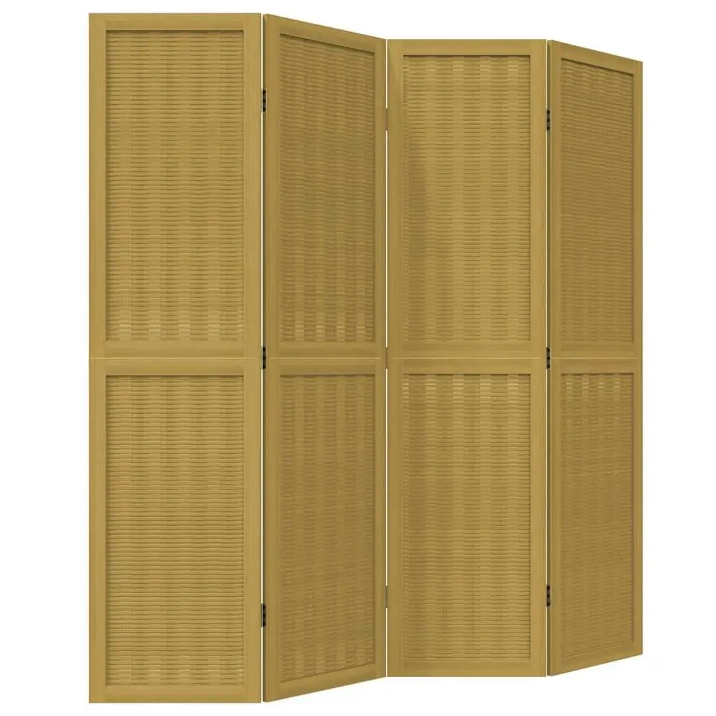 4-Panel Room Divider for Home Use