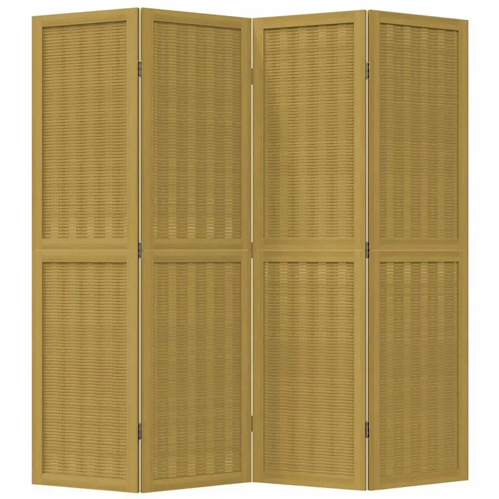 4-Panel Room Divider for Home Use
