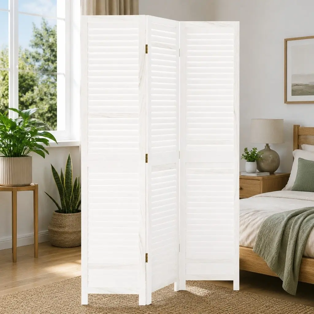 3-Panel Room Divider for Home and Office