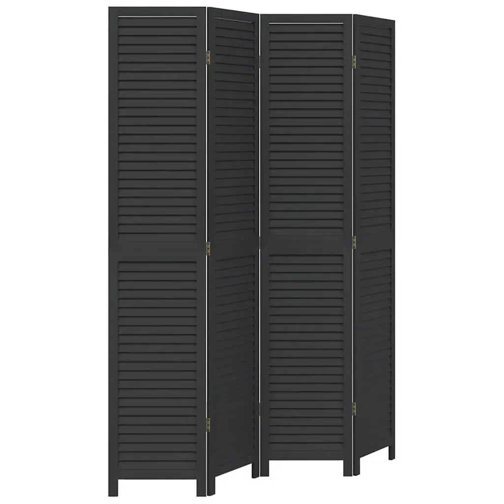 4-Panel Room Divider for Home Use
