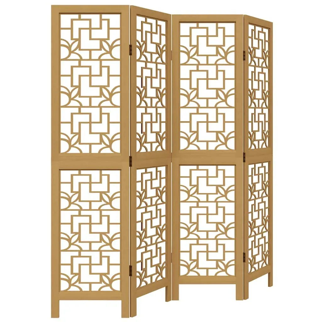 4-Panel Room Divider for Various Spaces