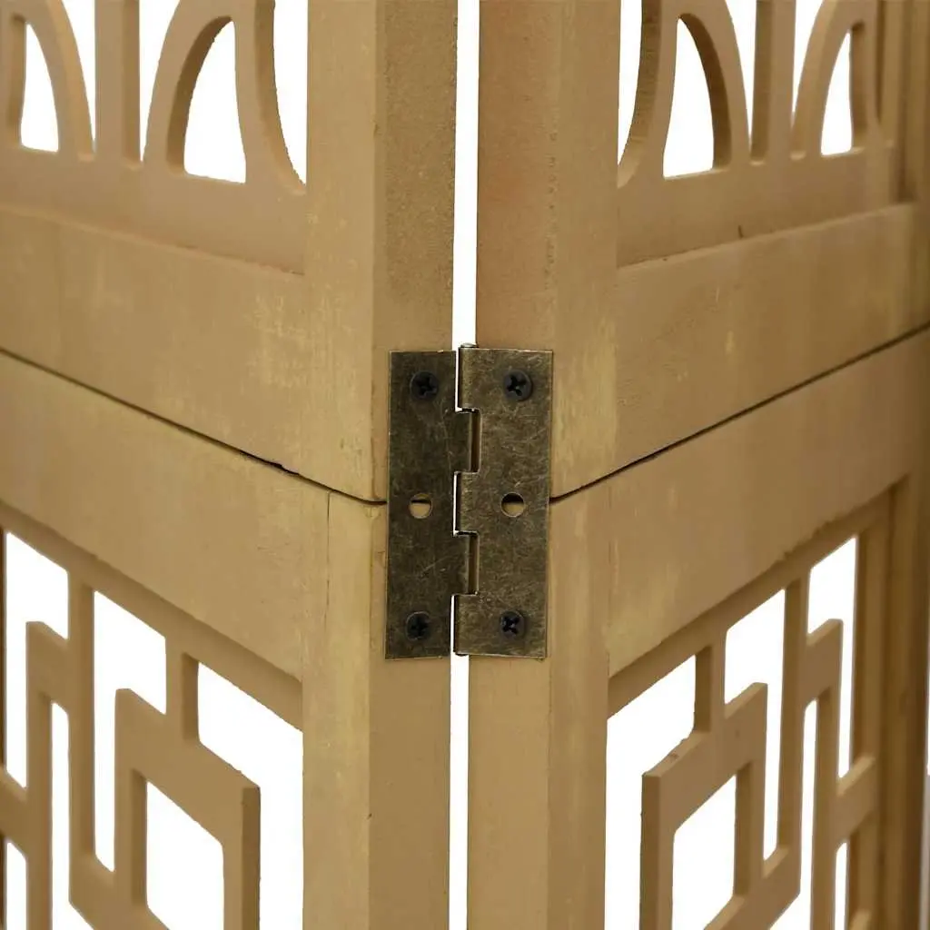 4-Panel Room Divider for Various Spaces