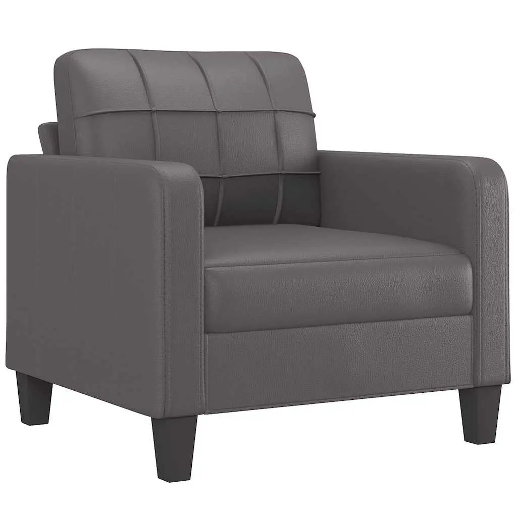 Grey Sofa Chair for Relaxation and Entertainment