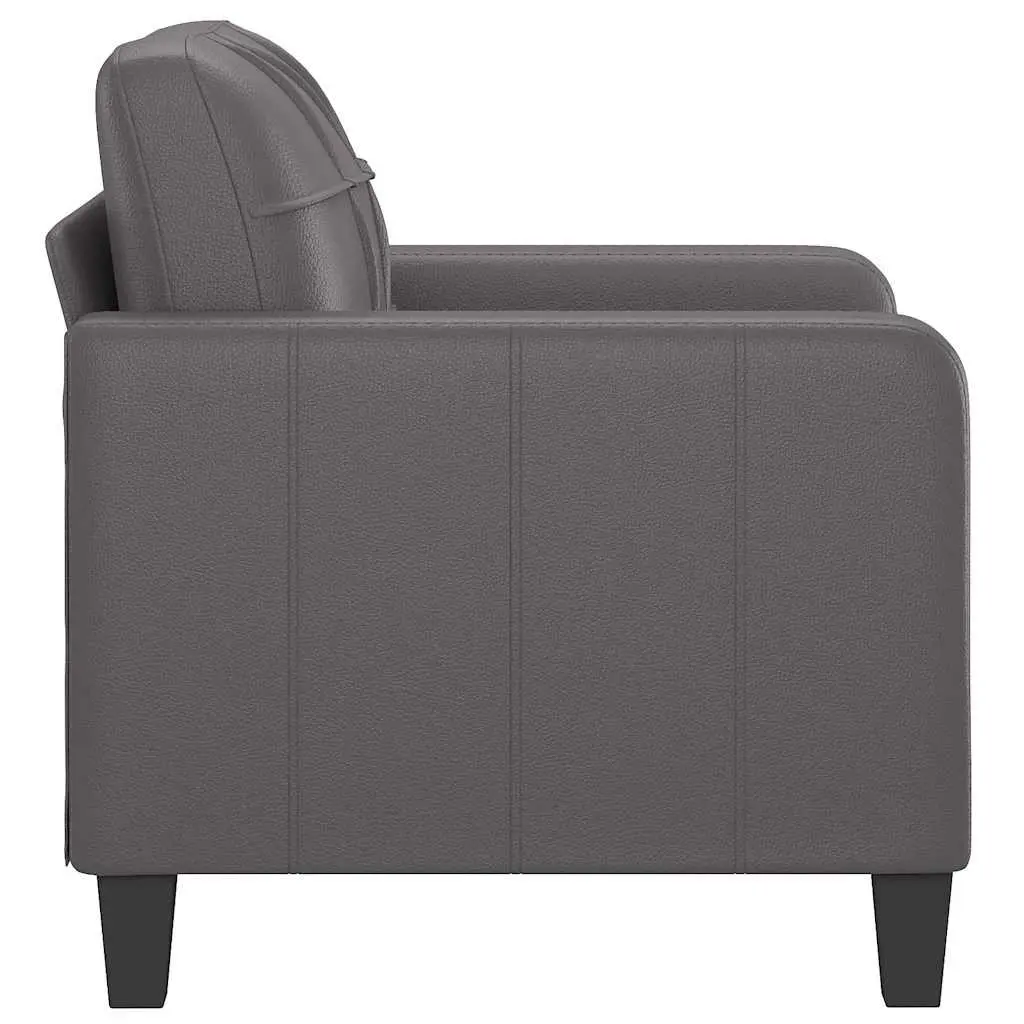 Grey Sofa Chair for Relaxation and Entertainment