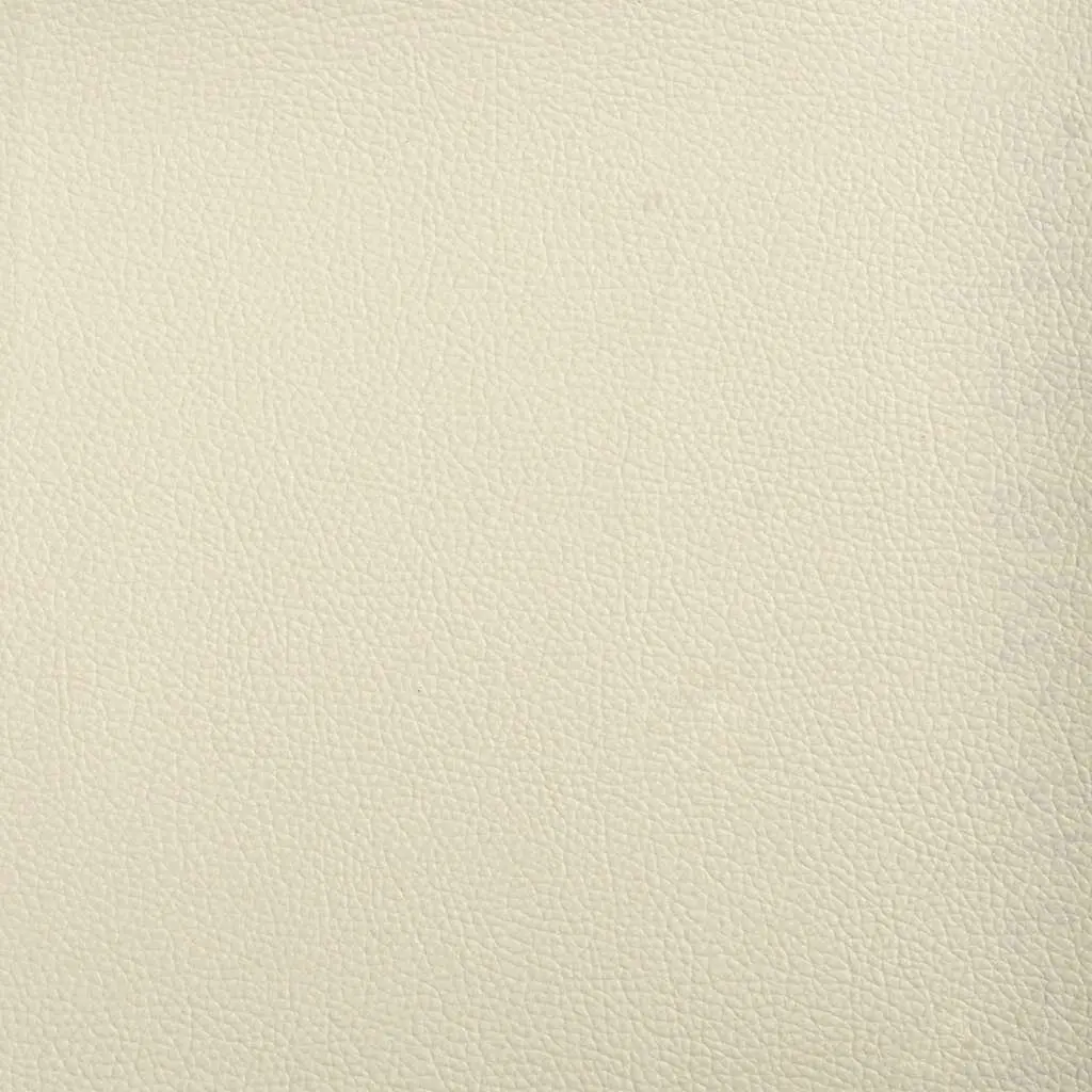 2-Seater Sofa Cream Faux Leather Lounge Couch Modern Living Room Furniture 120cm