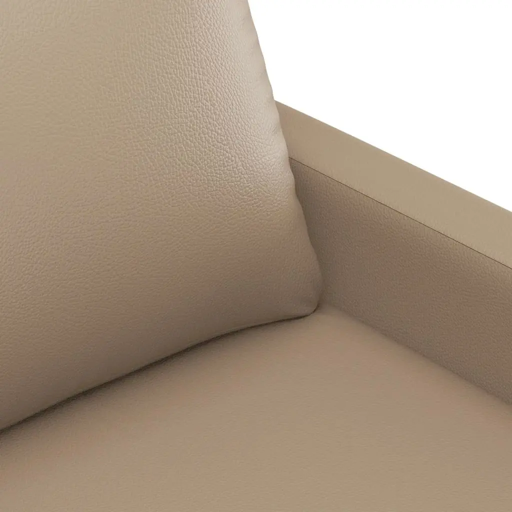 Sofa Chair Faux Leather Brown 60 cm