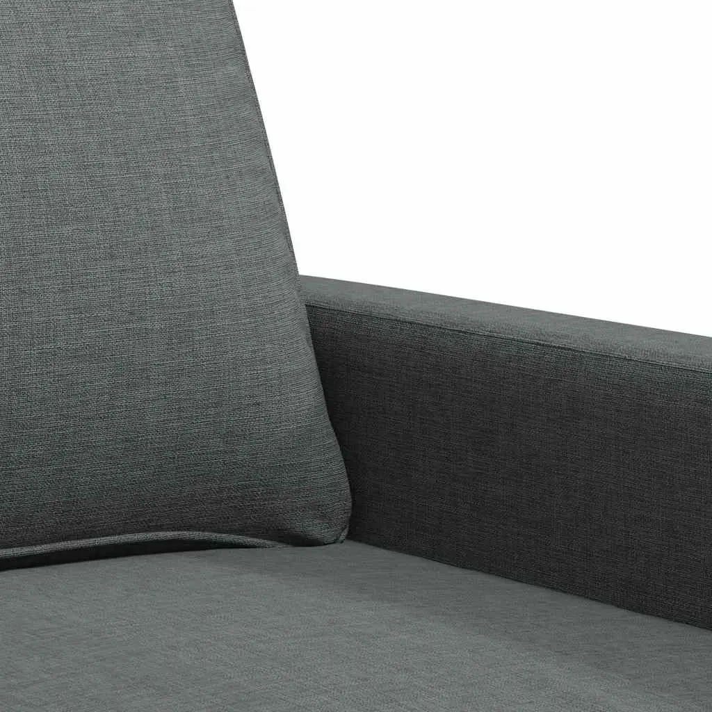 Sofa Chair Fabric 60cm Grey Modern Armchair Lounge Seat