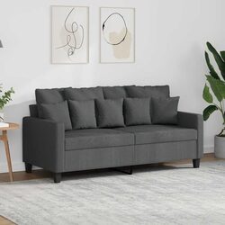 Ideal Grey 2-Seater Sofa for Relaxation and Socializing