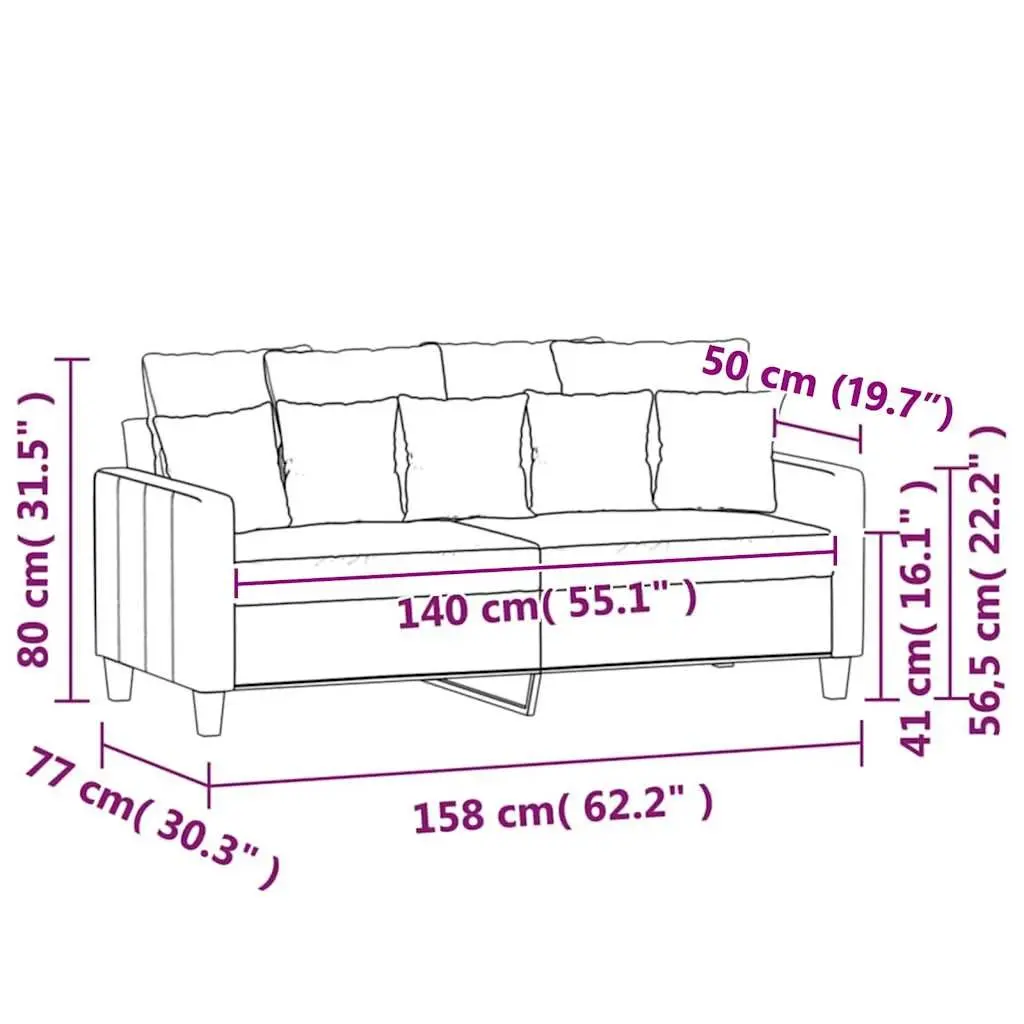 2-Seater Sofa for Relaxing and Entertaining