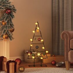 Practical 60cm Black Christmas Tree Frame for Home Use