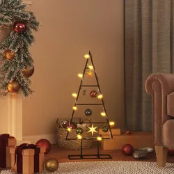 Practical 60cm Black Christmas Tree Frame for Home Use