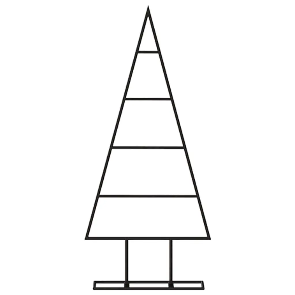 60cm Black Christmas Tree Frame for Home Use