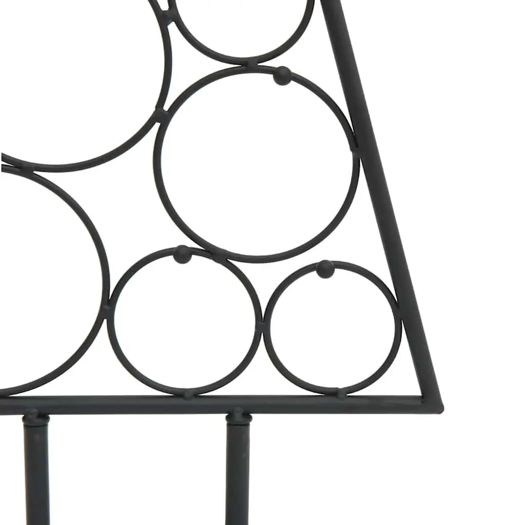 90cmblacksteelchristmastreeframeforDIYmodernholidayhomedecor