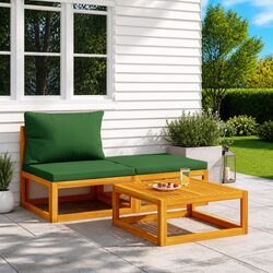 Ideal 3 Piece Garden Lounge Set for Outdoor Gatherings