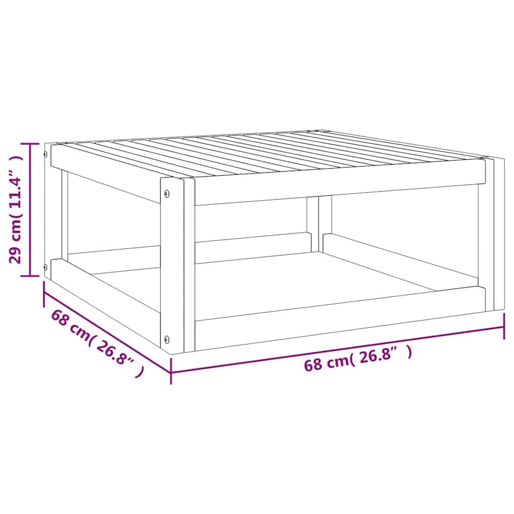 Outdoor Coffee Table for Gardens and Patios