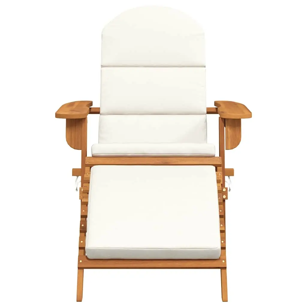 Adirondack Garden Chair with Footrest