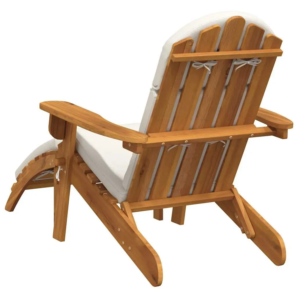 Adirondack Garden Chair with Footrest