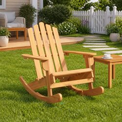 Adirondack Rocking Chair for Your Garden or Patio