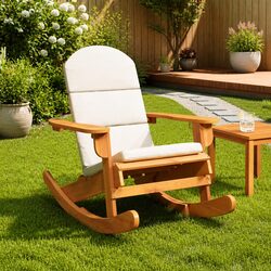Practical Adirondack Rocking Chair for Relaxation Anywhere