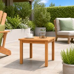 Versatile Wooden Coffee Table for Home and Garden