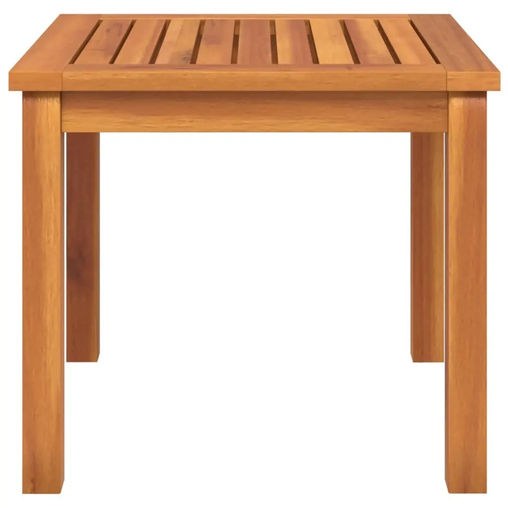 Wooden Coffee Table Solid Acacia 40x40x36 cm Brown
