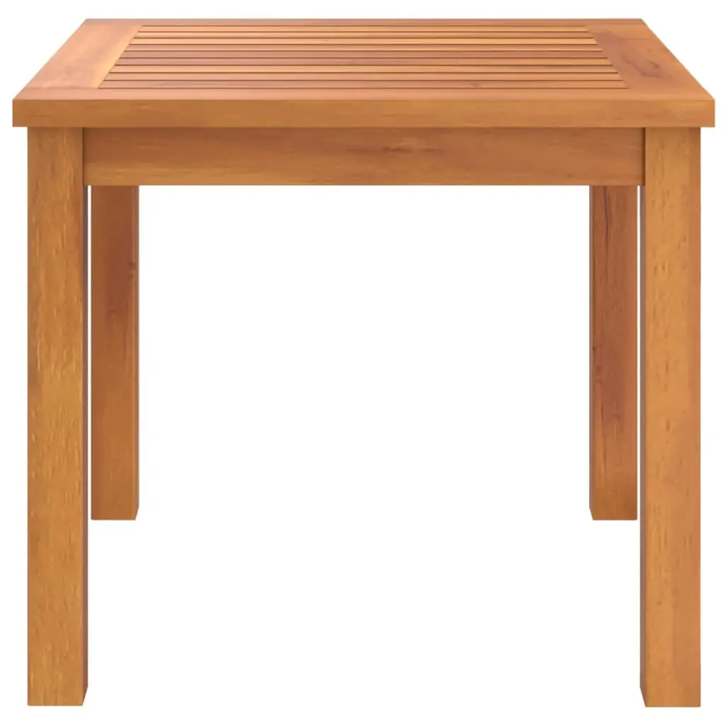 Wooden Coffee Table Solid Acacia 40x40x36 cm Brown
