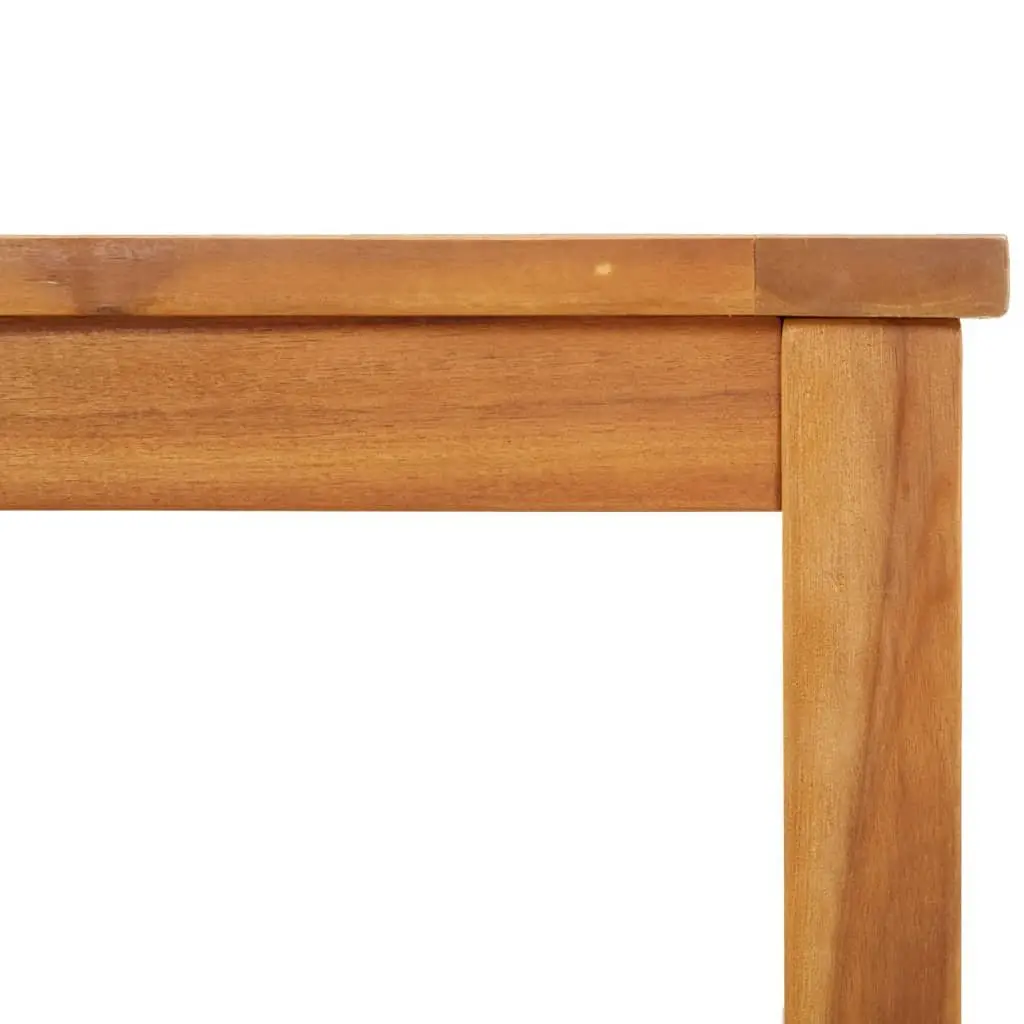 Wooden Coffee Table Solid Acacia 40x40x36 cm Brown