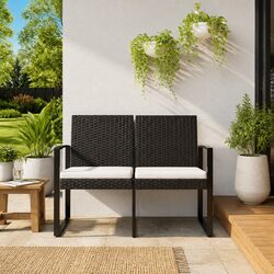 Functional 2-Seater Garden Bench for Your Patio