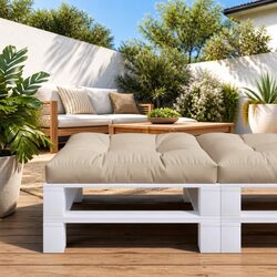 Practical Pallet Cushion for Garden and Home Use 80x80x12 cm
