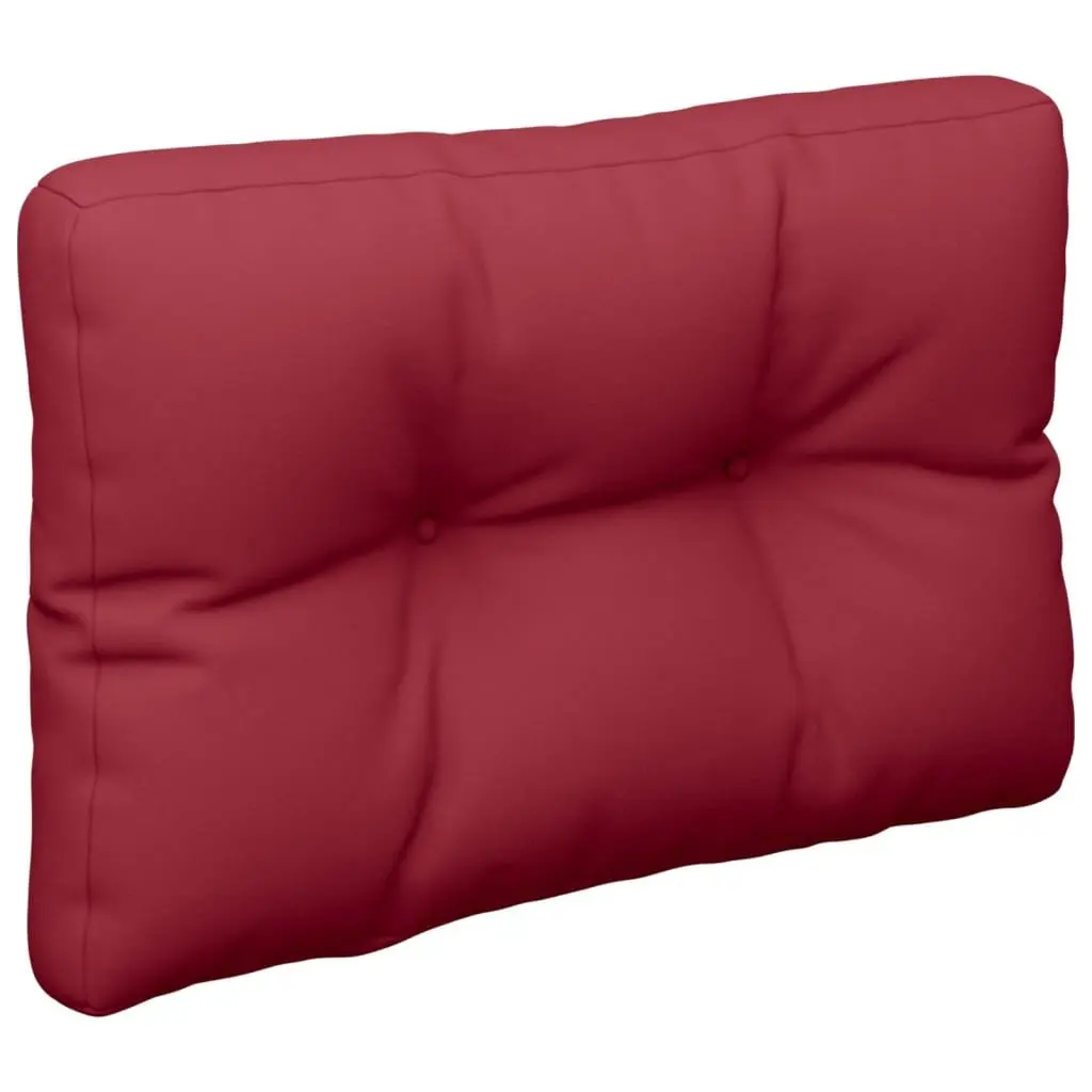 Outdoor Sofa Seating Pads Red 2 Piece Durable Polyester Cushions for Garden and Patio Furniture