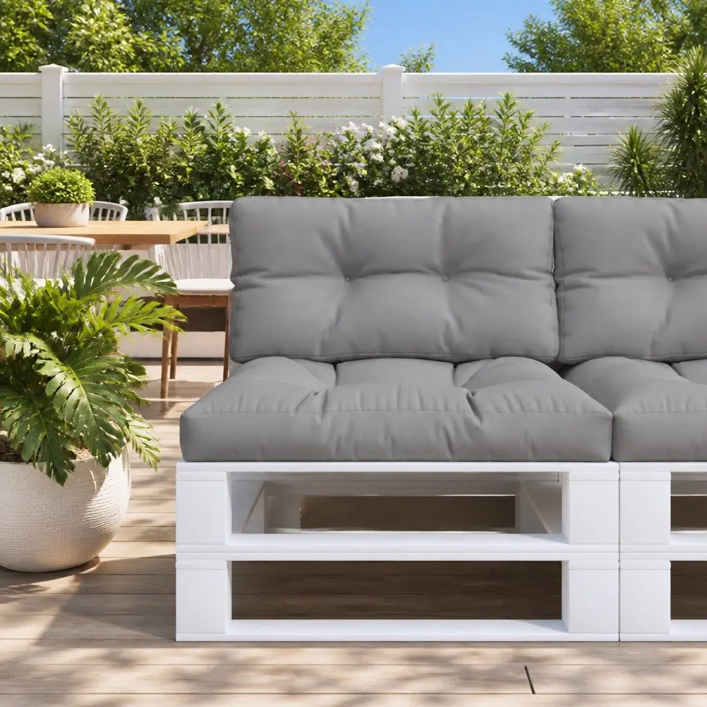 Grey Pallet Cushions for Home & Garden