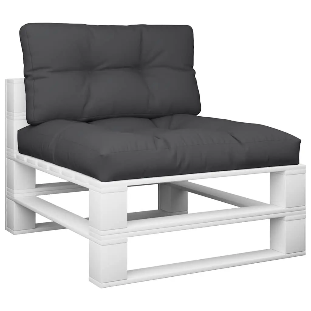 Black Pallet Cushions 2 pcs for Home & Garden