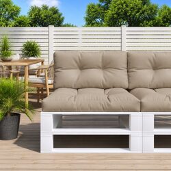 Versatile Taupe Cushions for Home and Garden Use