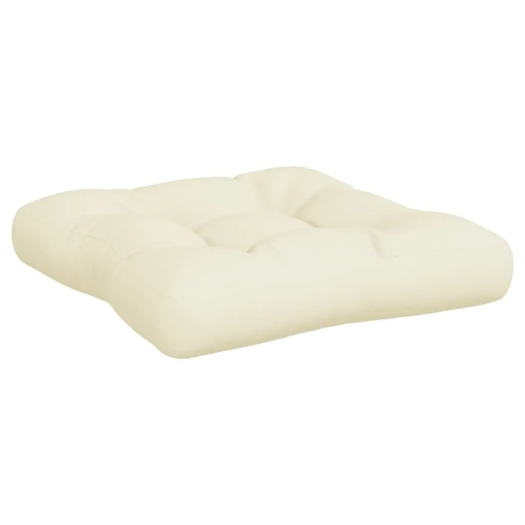 Pallet Cushions 2 pcs Cream Outdoor Garden Sofa Seating Pad Furniture Cushion