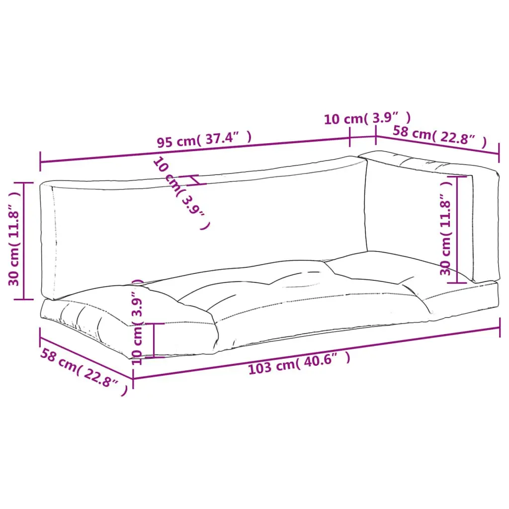 Pallet Cushions for Outdoor and Indoor Use
