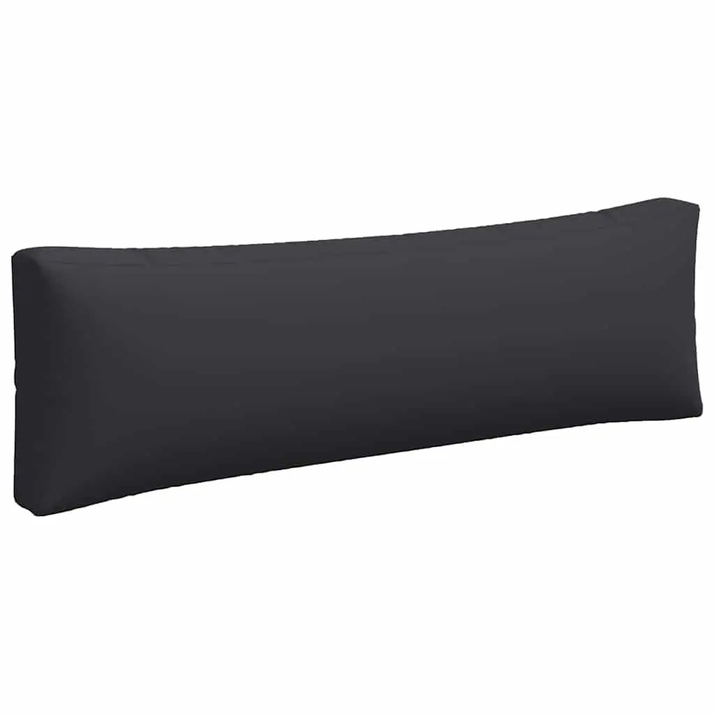 Pallet Cushions Polyester 3 Piece Black Outdoor Garden Furniture Seat Pad